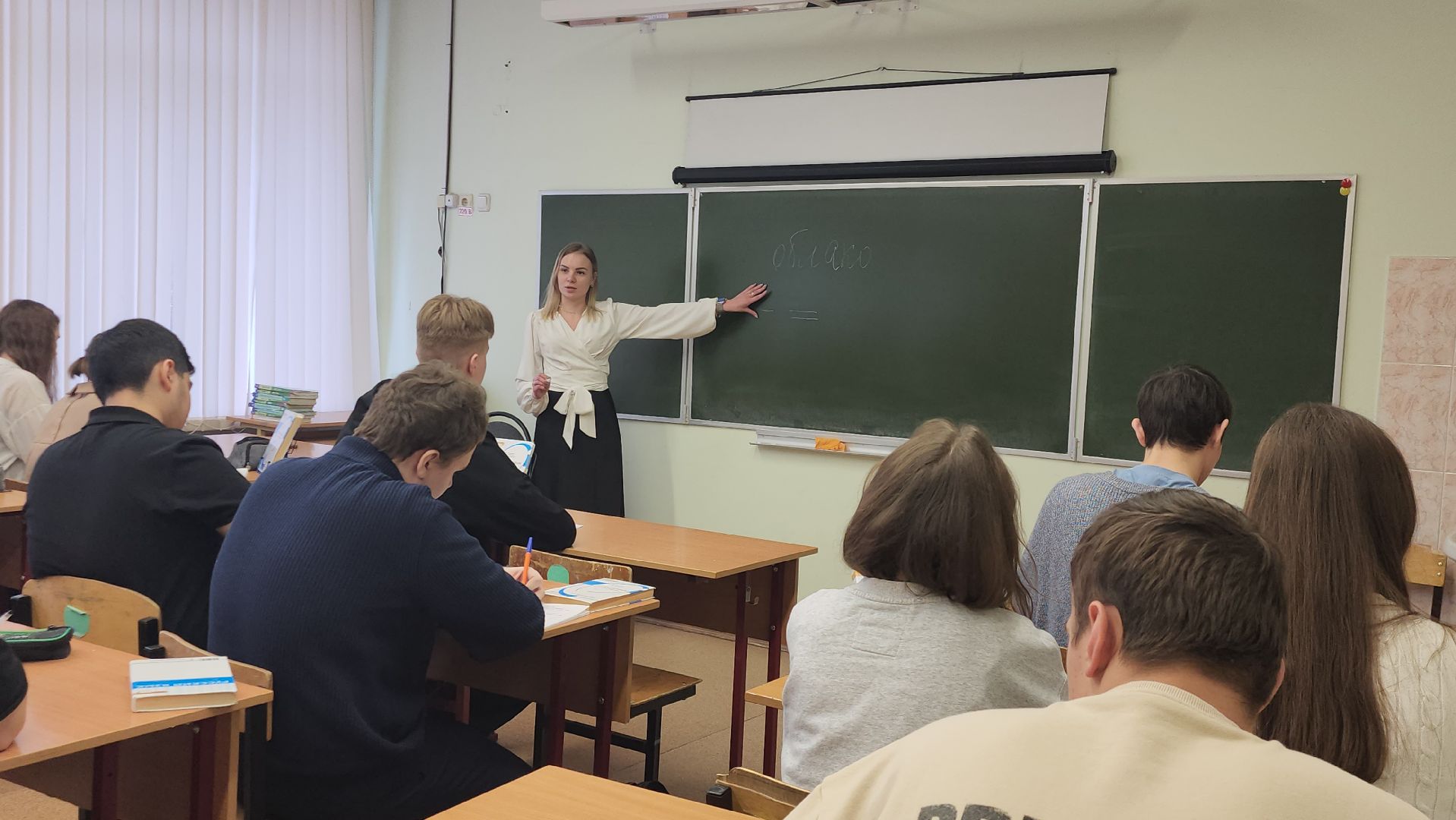 молодой преподаватель, Истра, Школа, учитель русского языка и литературы,