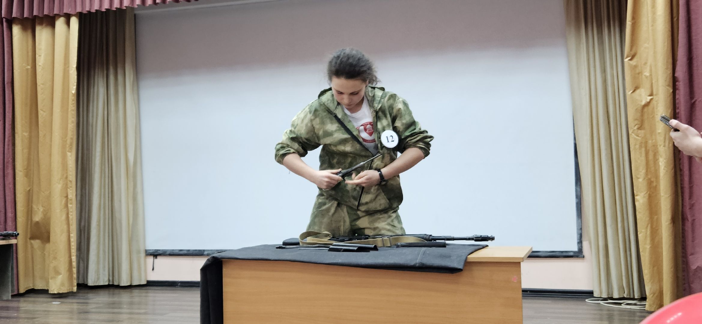 юнармия, конкурс, девушки в погонах, жуковский,