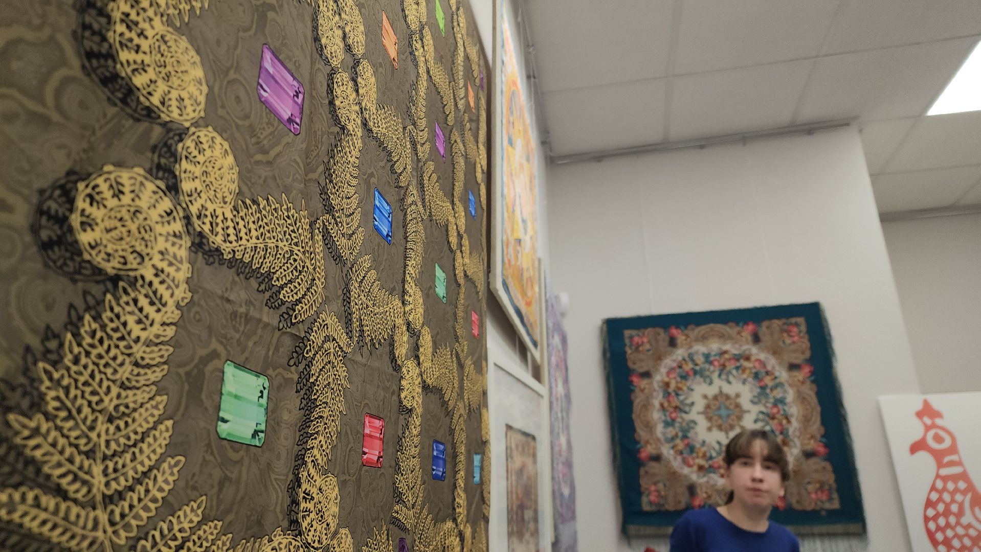 вертикалки, павловский посад, платки, выставка,