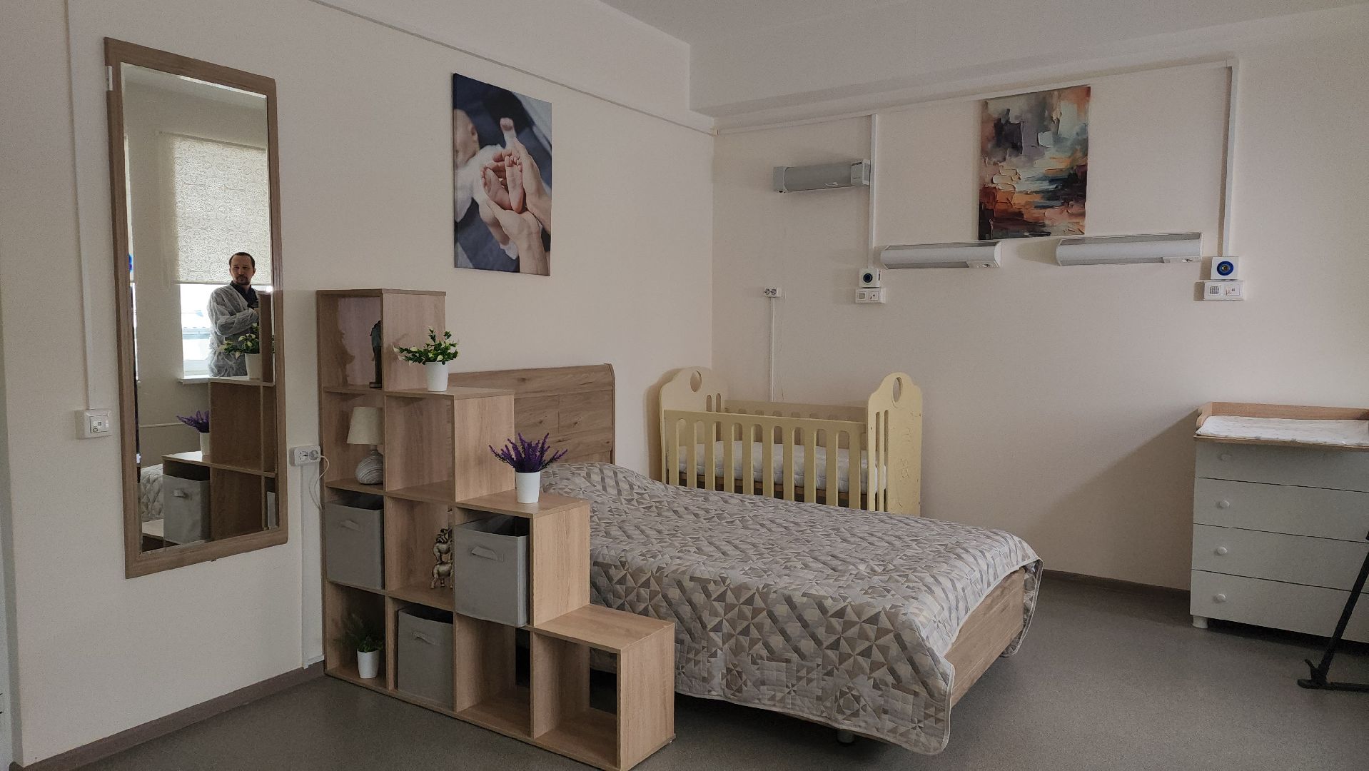 пушкино, пушкинская больница, перинатальный центр, палата, новорожденные,рождаемость,комфортная среда,