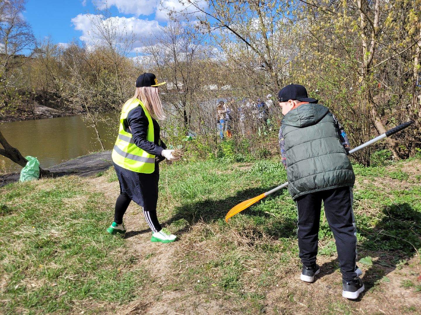 экология, чистота, субботник, видное, благоустройство