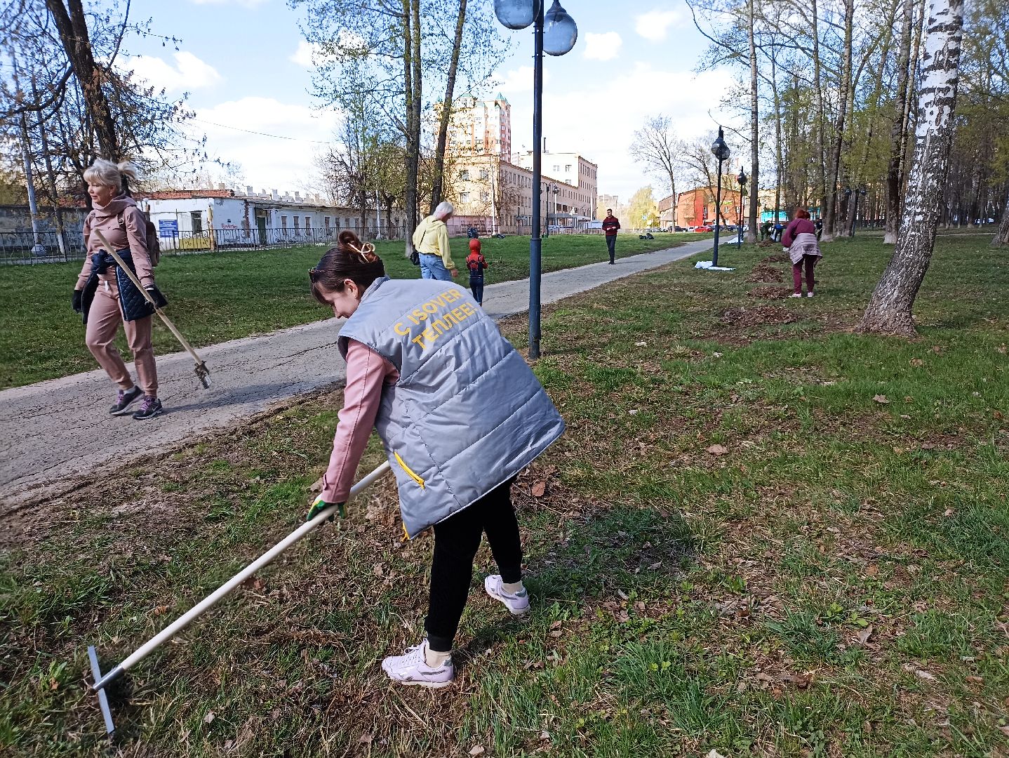 Серпухов, Подмосковье, уборка, субботник, парк