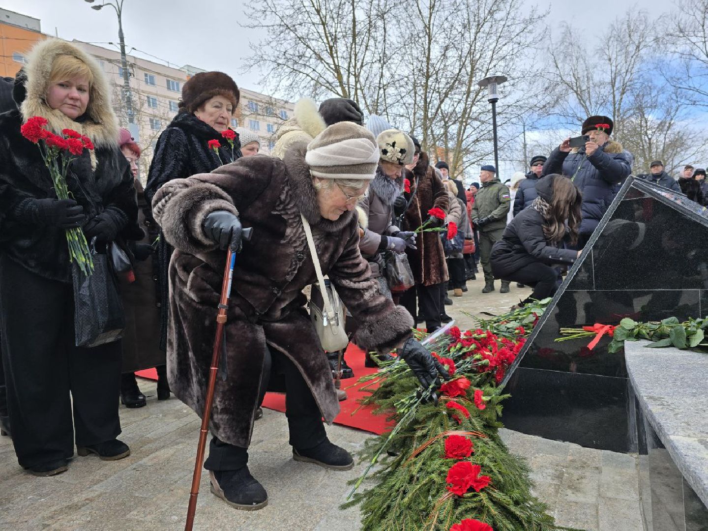 можайск, можайский муниципальный округ, открытие памятника, ветераны боевых действий, сво, общество, подмосковье,