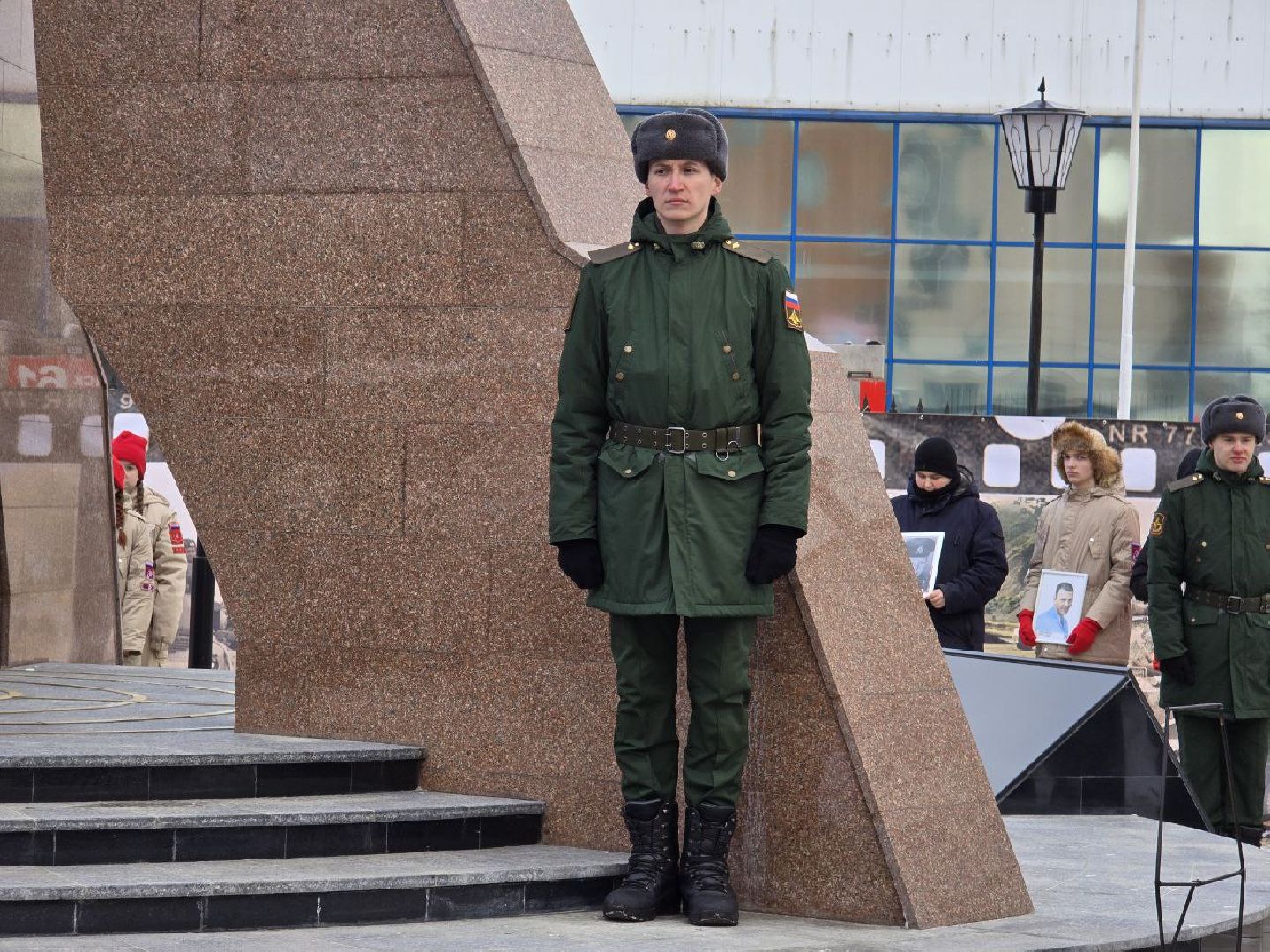 можайск, можайский муниципальный округ, открытие памятника, ветераны боевых действий, сво, общество, подмосковье,