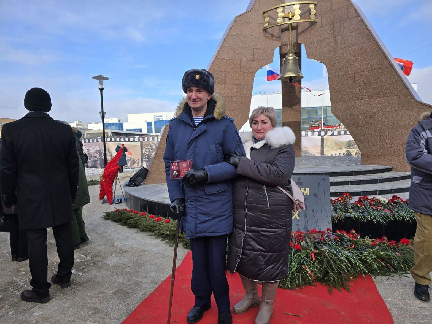 можайск, можайский муниципальный округ, открытие памятника, ветераны боевых действий, сво, общество, подмосковье,