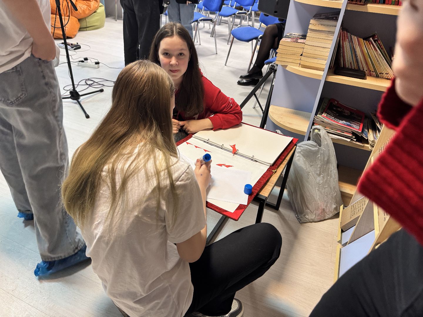 шаховская, библиотека, книги, творческий вечер, движение первых, вертикалки,