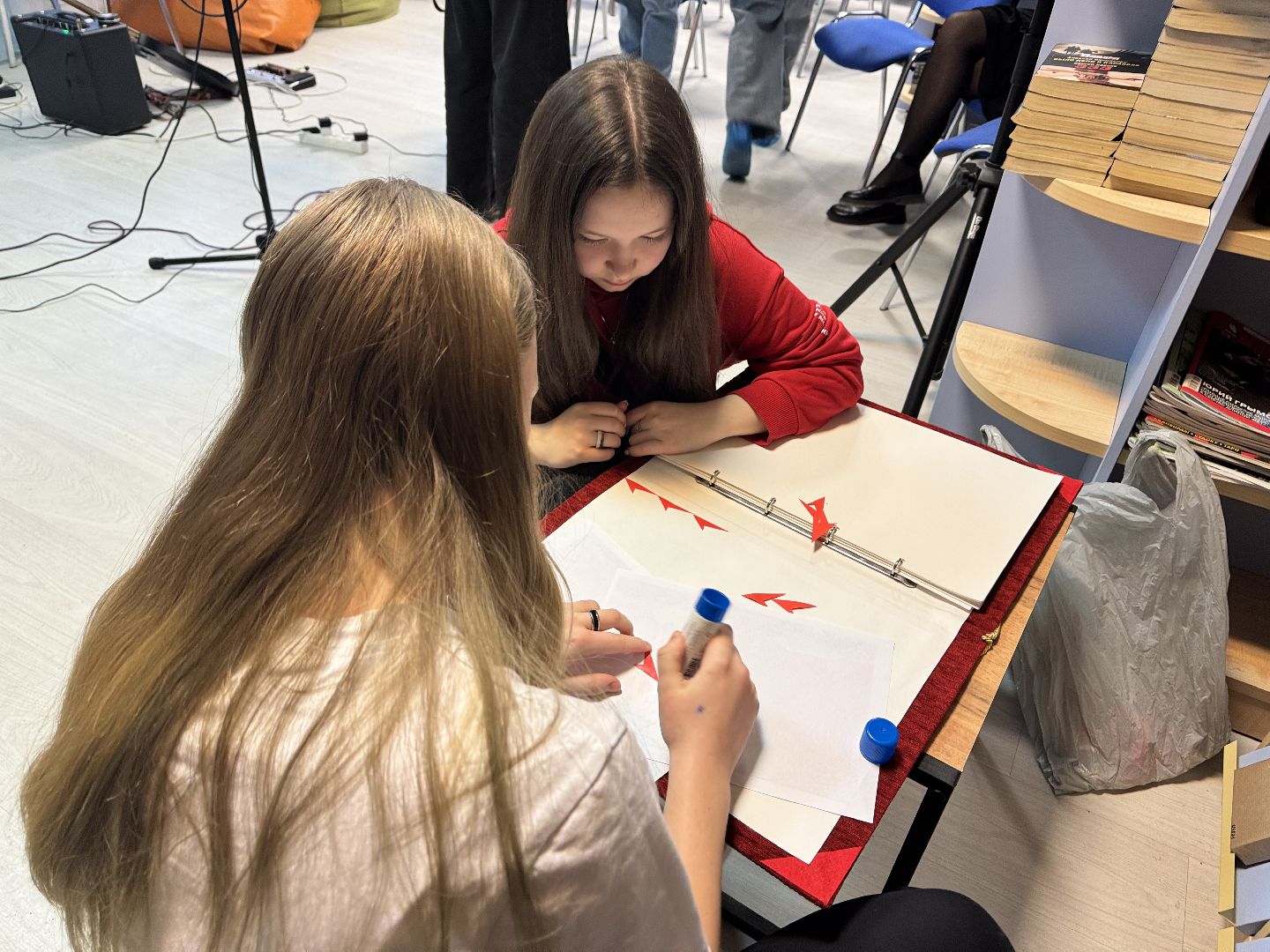 шаховская, библиотека, книги, творческий вечер, движение первых, вертикалки,