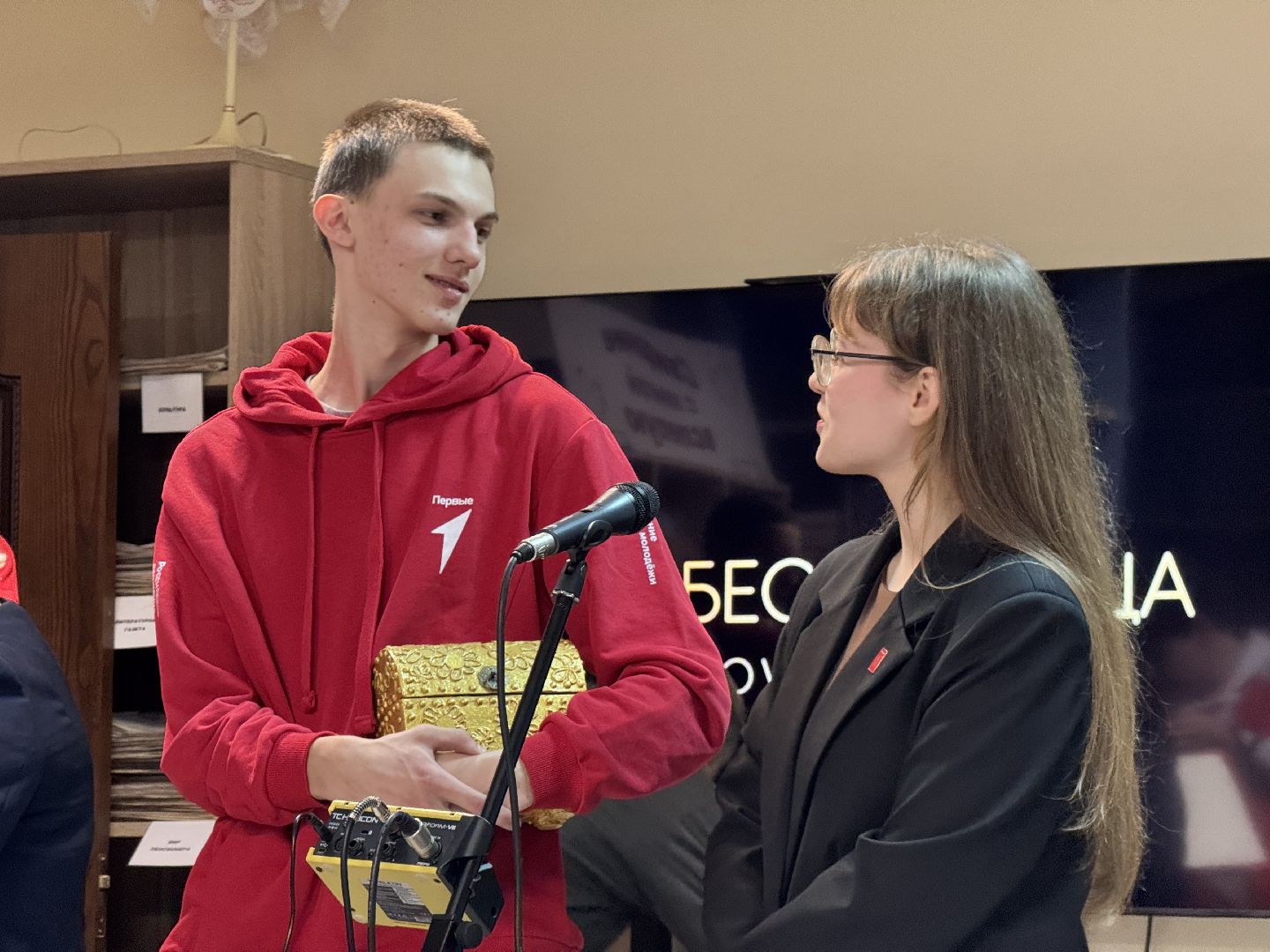 шаховская, библиотека, книги, творческий вечер, движение первых, вертикалки,