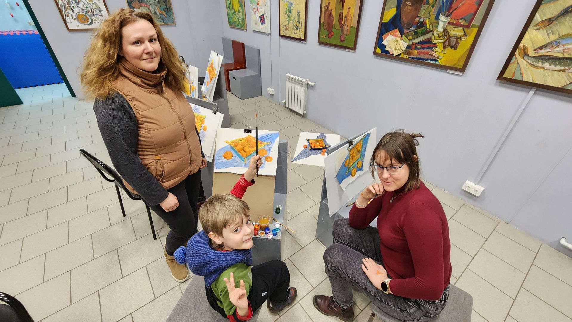 Протвино, Мастер-класс по живописи, культура,