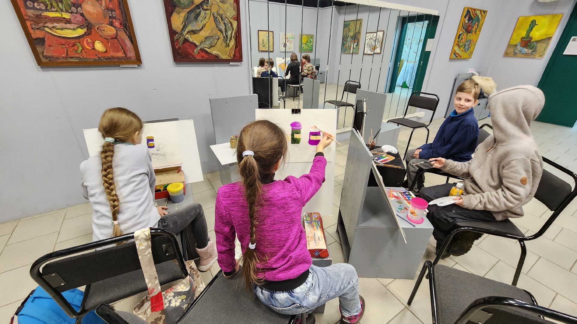 Протвино, Мастер-класс по живописи, культура,