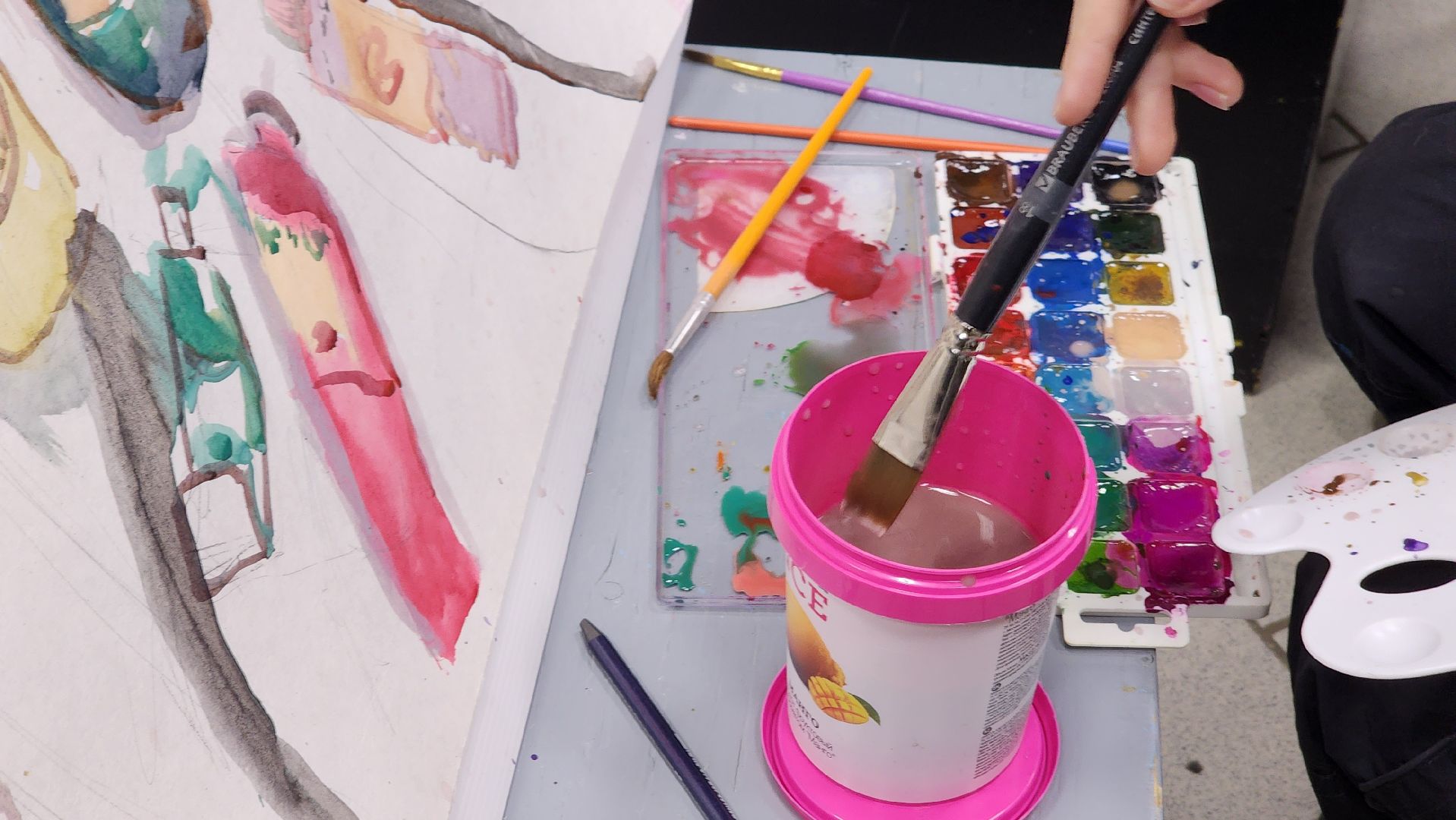 Протвино, Мастер-класс по живописи, культура,