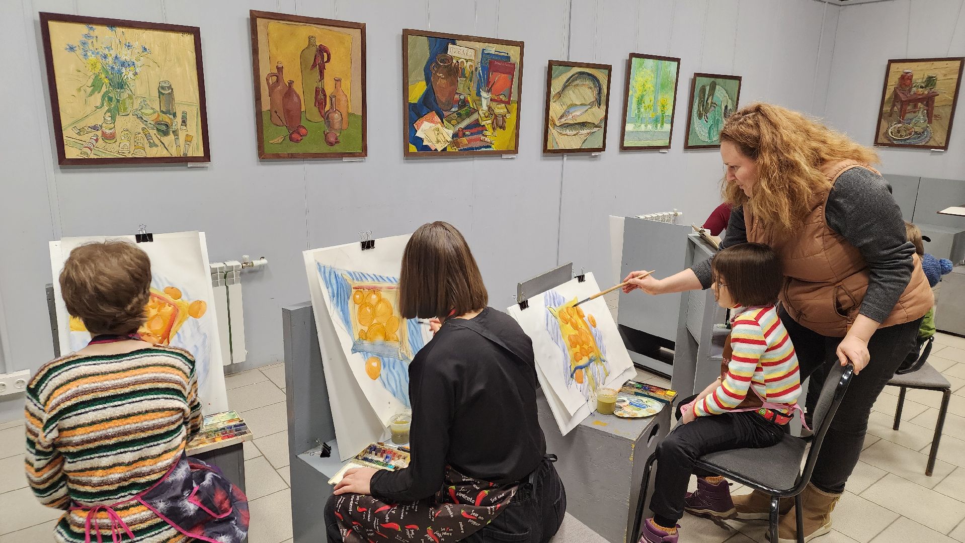 Протвино, Мастер-класс по живописи, культура,