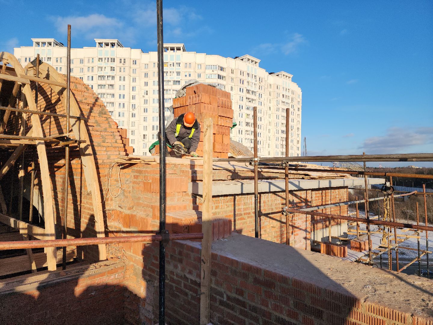 Подольск, Никольский храм, строительство, вертикалки,