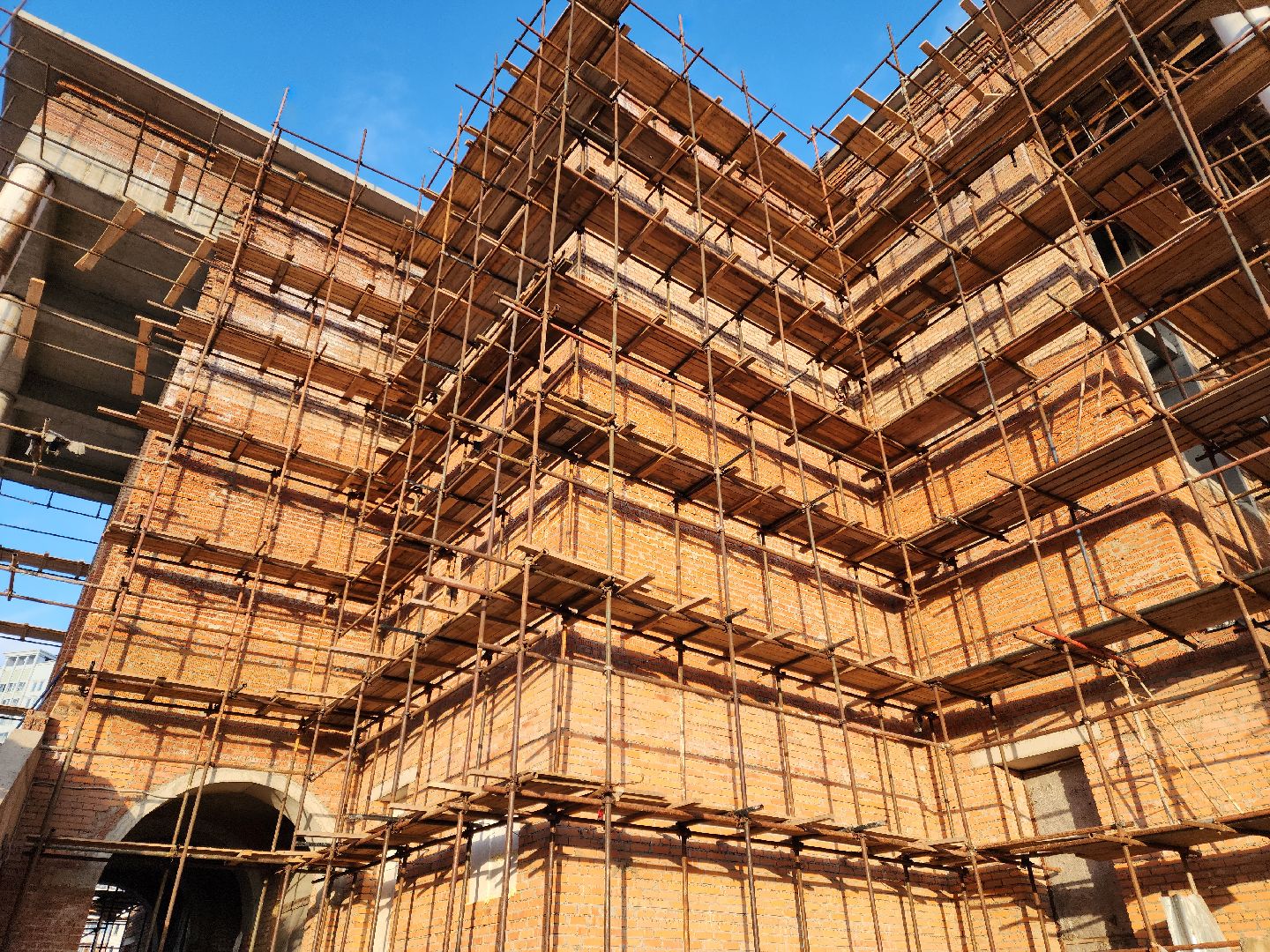 Подольск, Никольский храм, строительство, вертикалки,