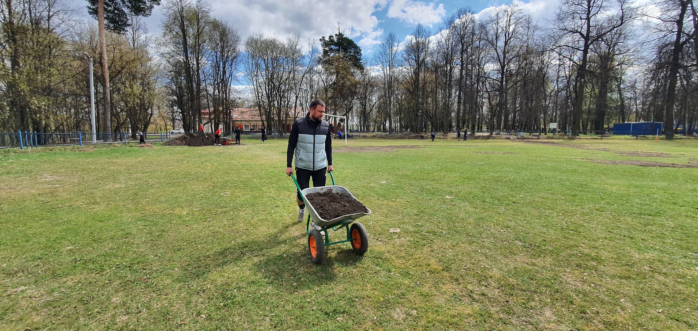 КФК Домодедово, футбол, благоустройство