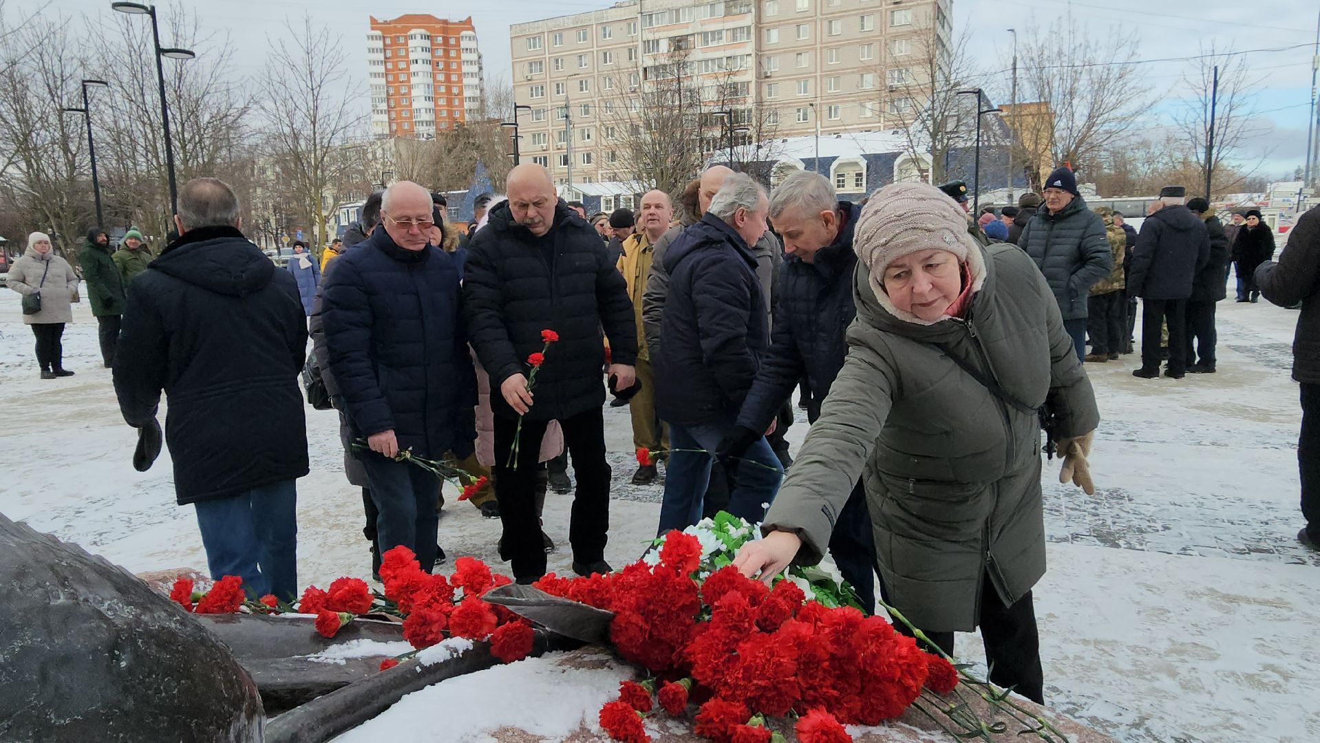 серпухов, площадь звездная, черный тюльпан, митинг памяти, воины-интернационалисты,