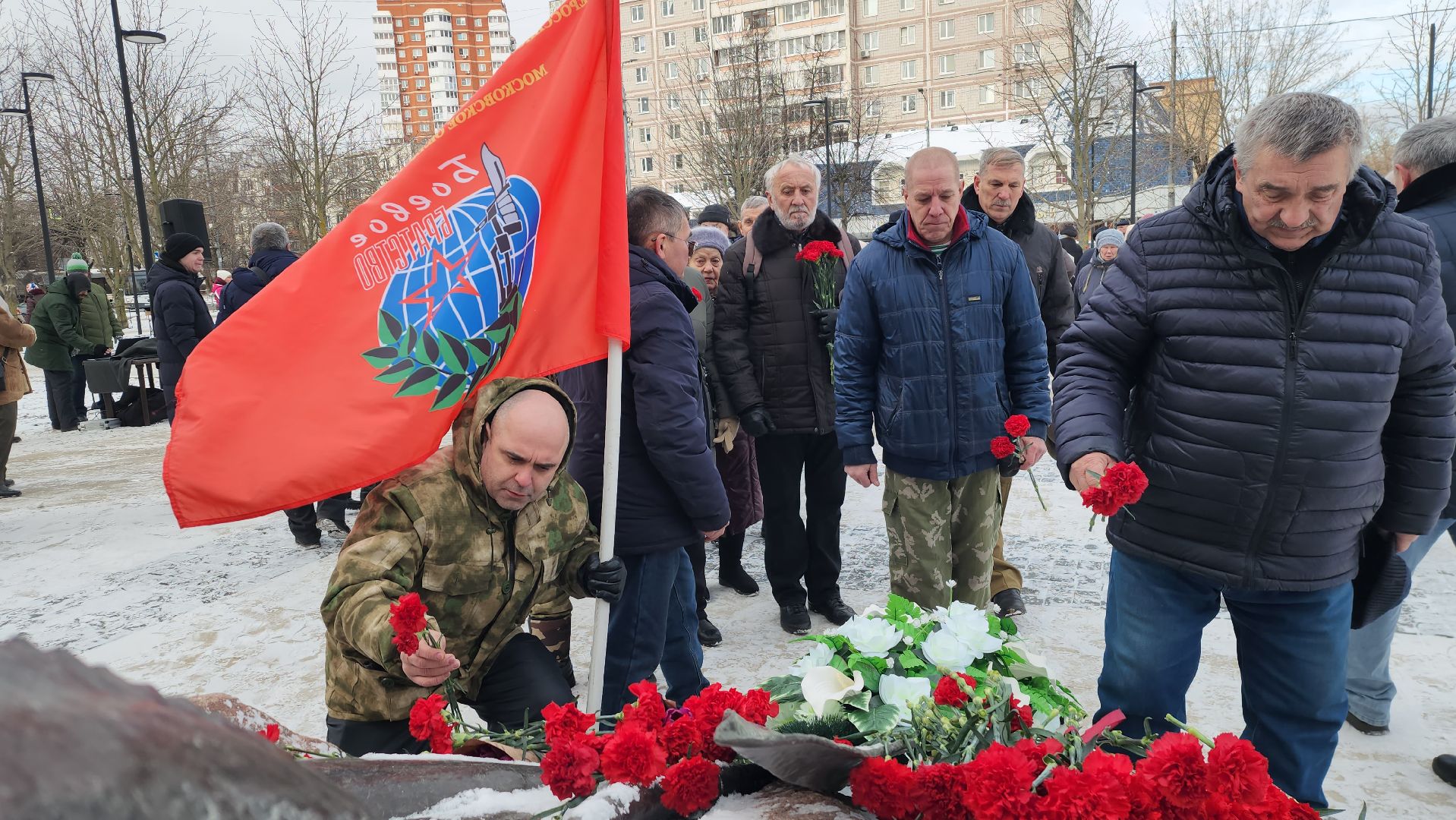 серпухов, площадь звездная, черный тюльпан, митинг памяти, воины-интернационалисты,