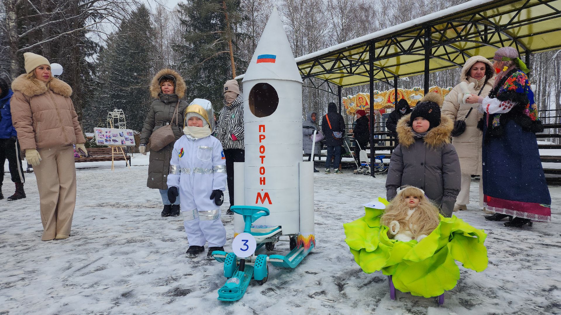 волоколамск, Фестиваль санок, зима в подмосковье,