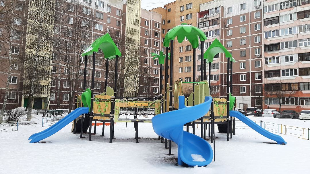 двор, дети, благоустройство, Серпухов