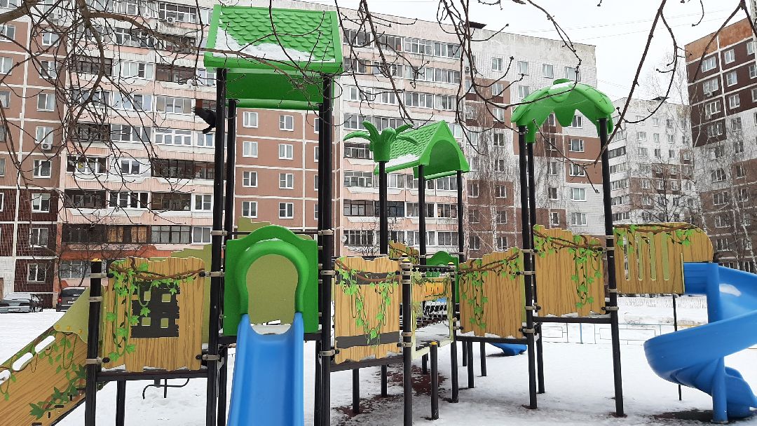 двор, дети, благоустройство, Серпухов