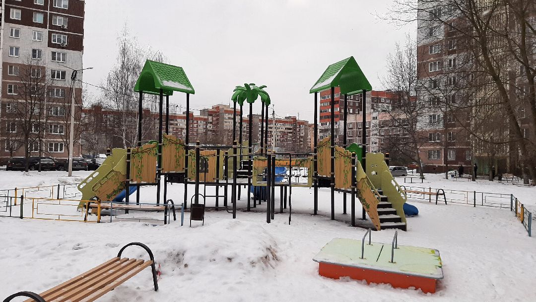 двор, дети, благоустройство, Серпухов