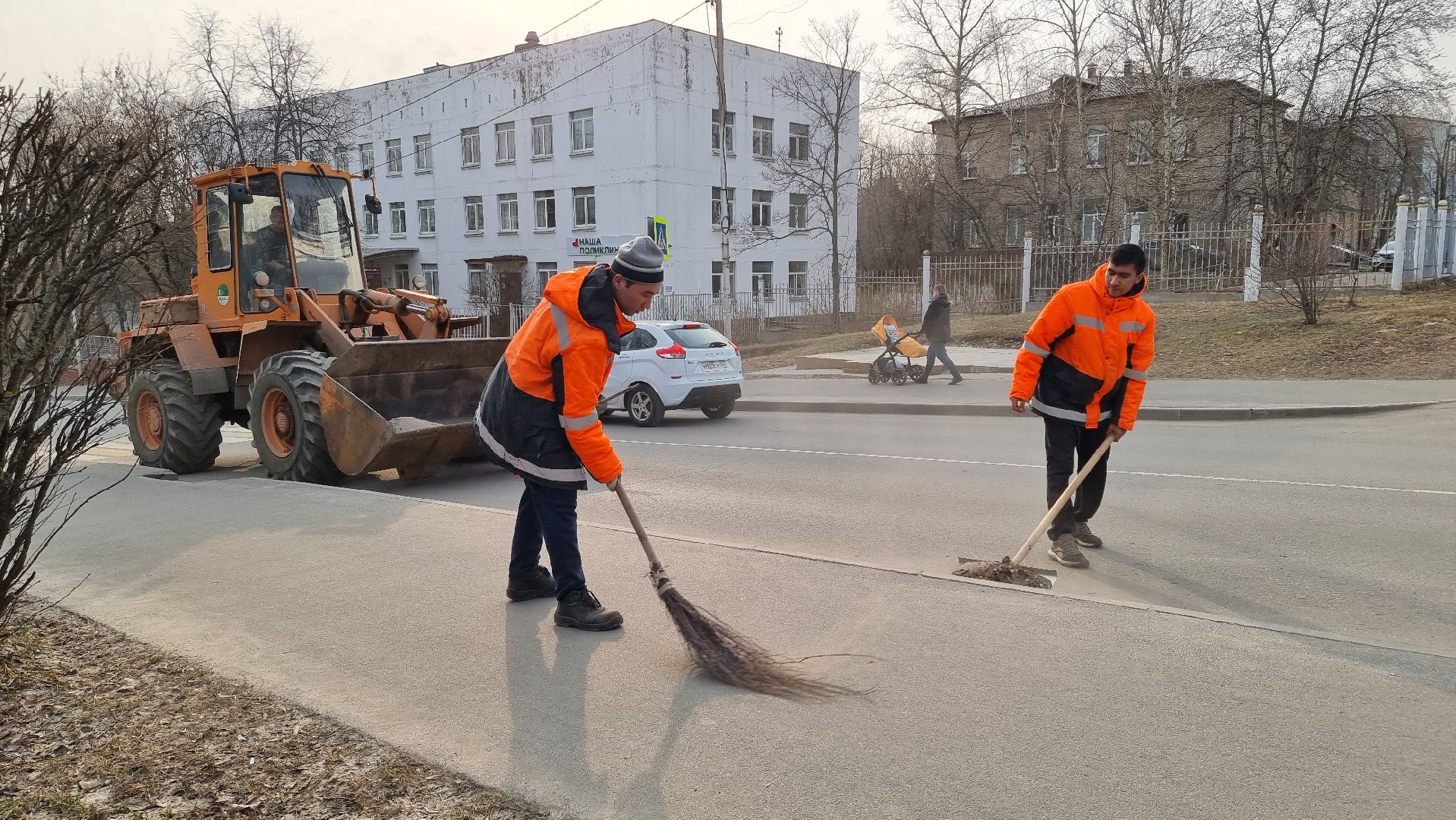 уборка города, дзержинский, жкх,