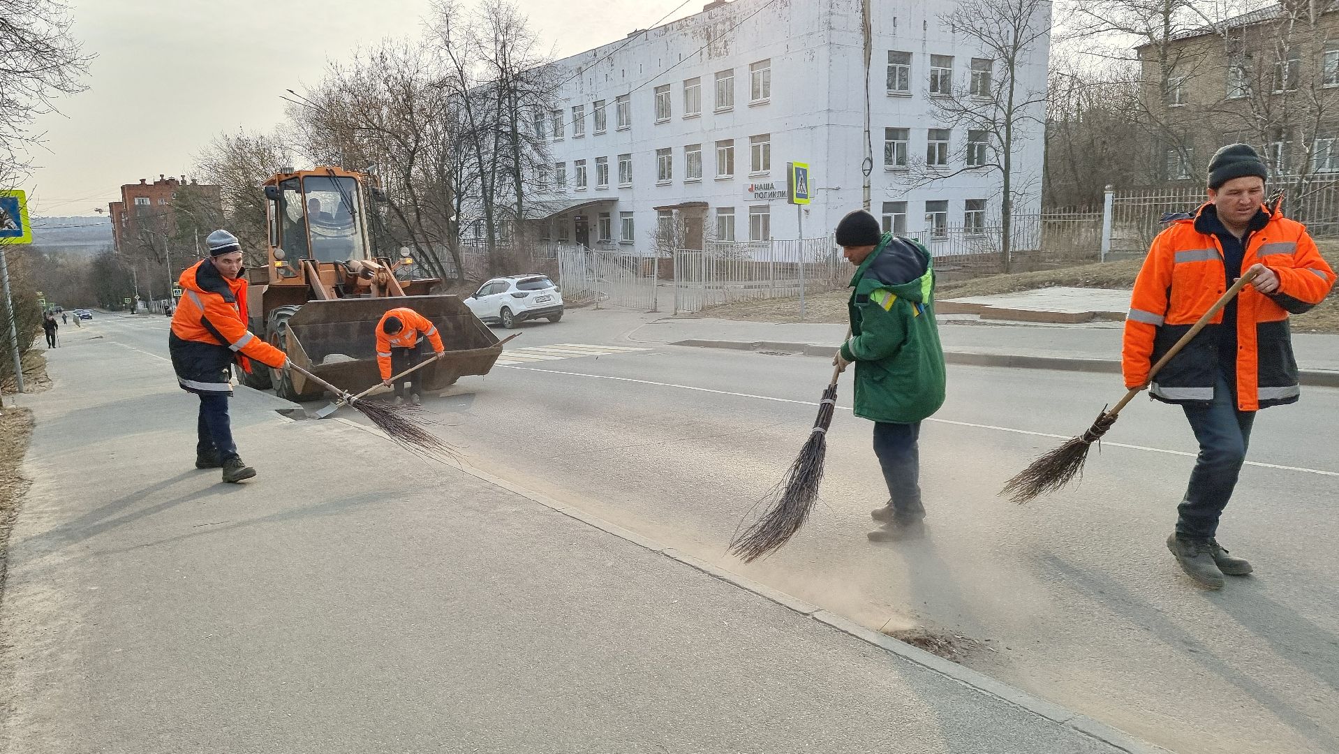 уборка города, дзержинский, жкх,