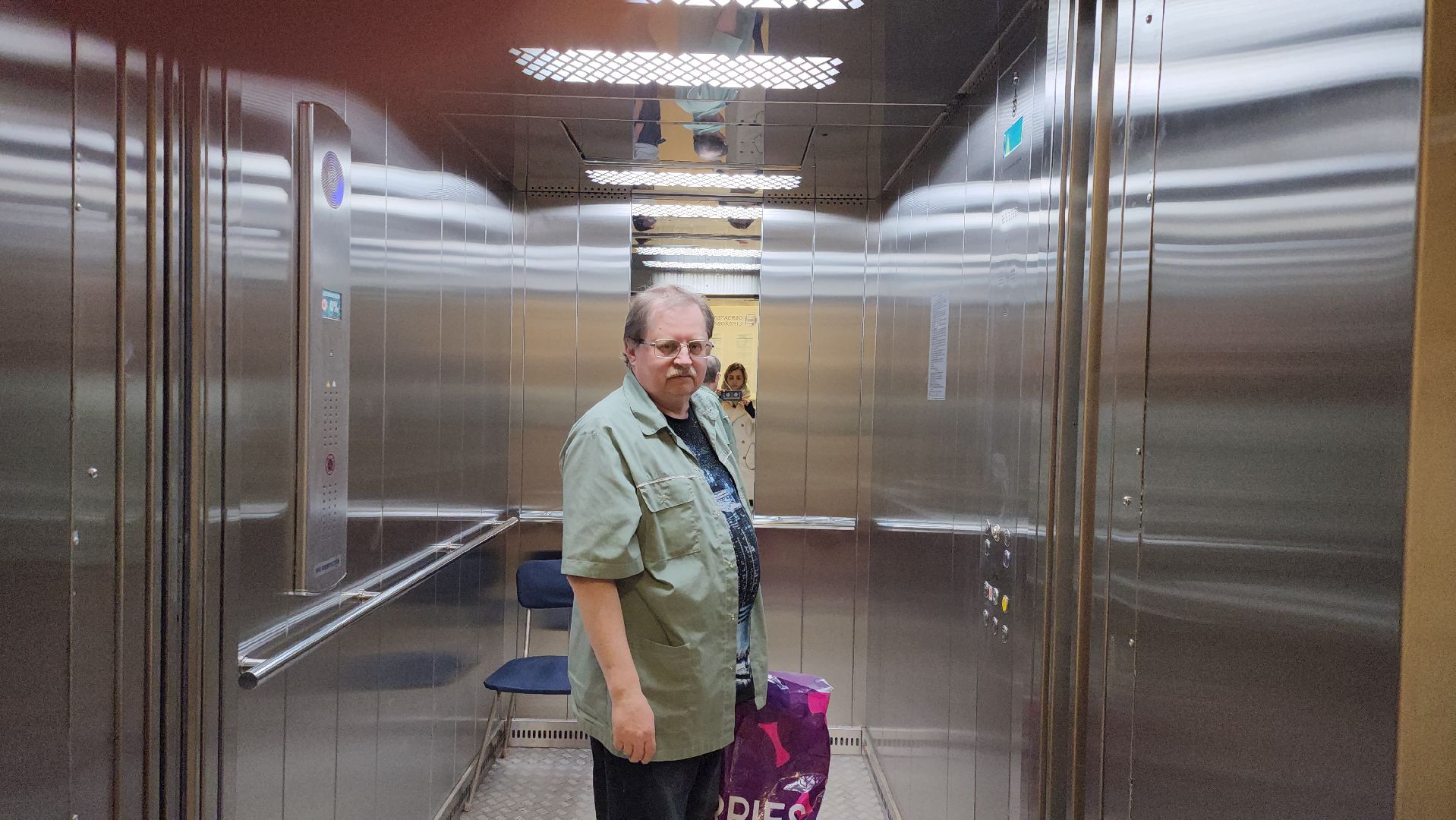 вертикалки, Белоомутская больница, Новый лифт,