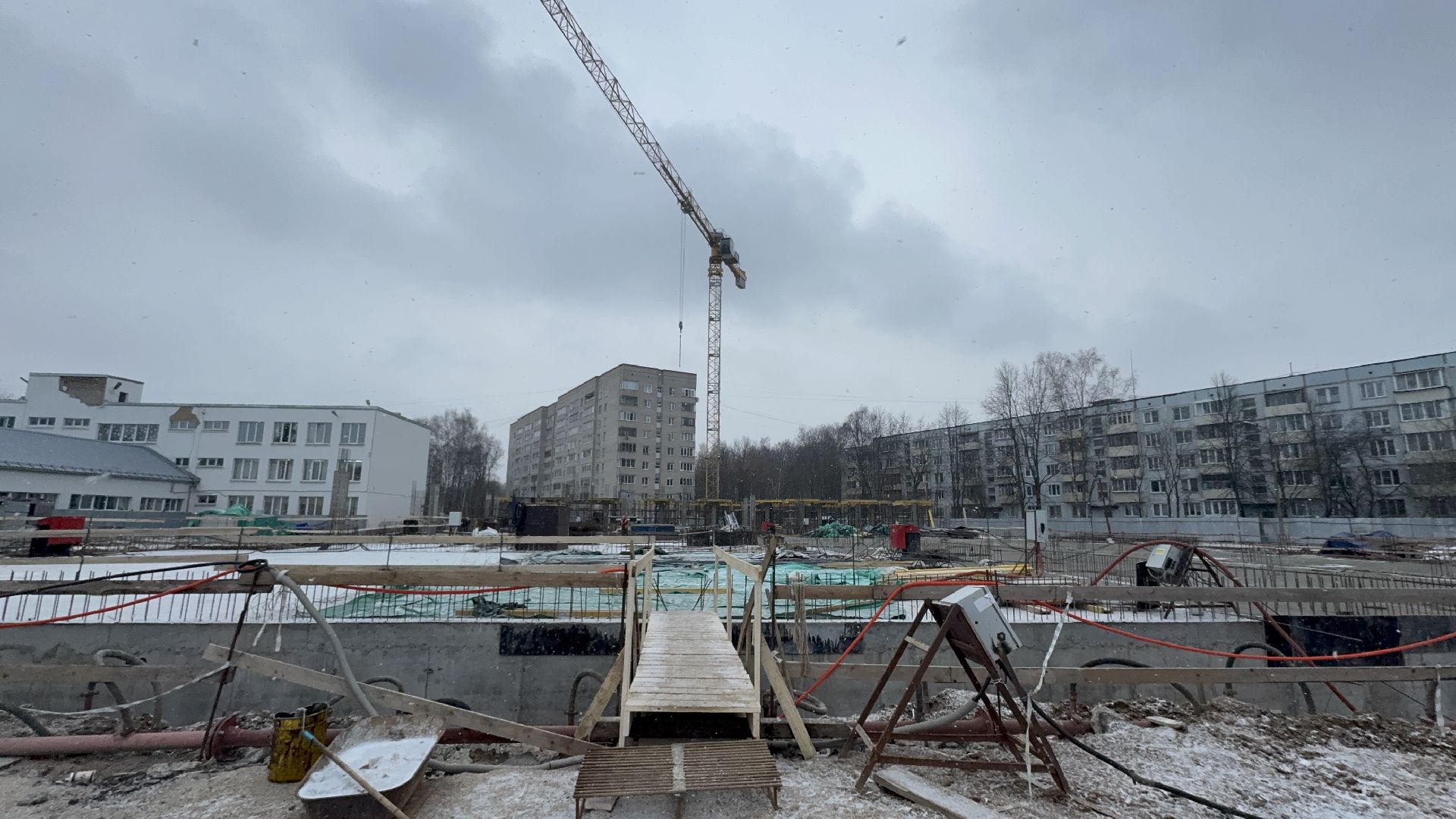 солнечногорск, пристройка к школе, гимназия, специалисты, вертикалки,