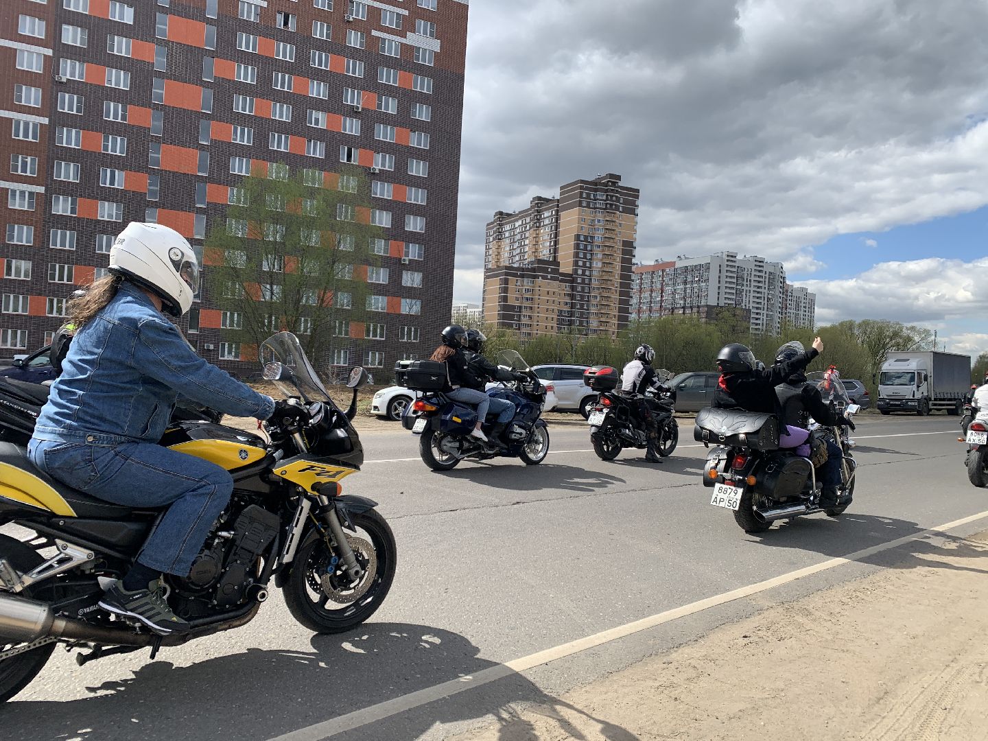 Балашиха, Подмосковье, мотосезон, субботники, Ночные волки