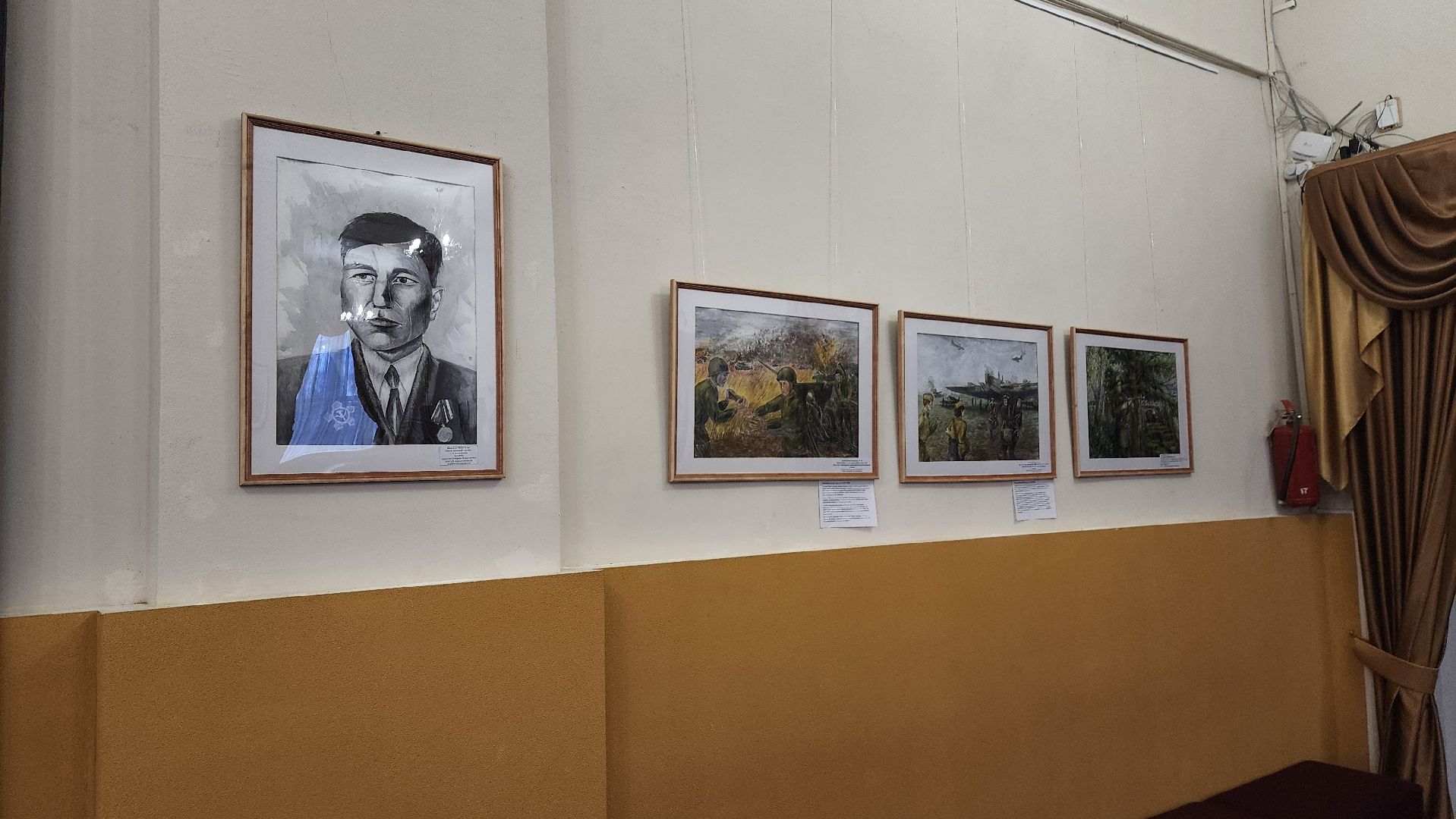 солнечногорск, культура, выставка, детское творчество, день защитника отечества,