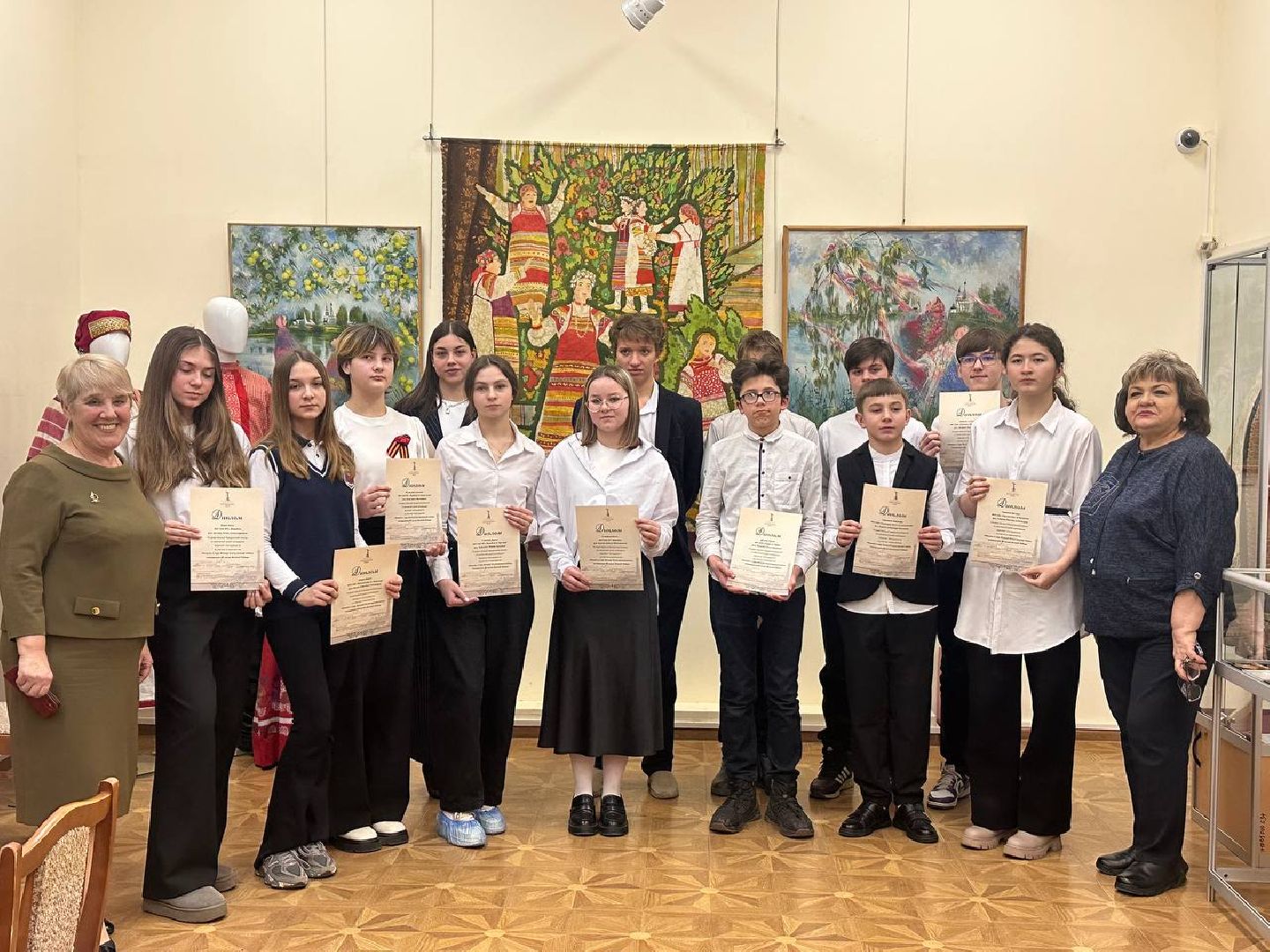 можайск, можайский муниципальный округ, подмосковье, школьники, 80-летие Великой Победы, история, круглый стол, Великая Отечественная война,