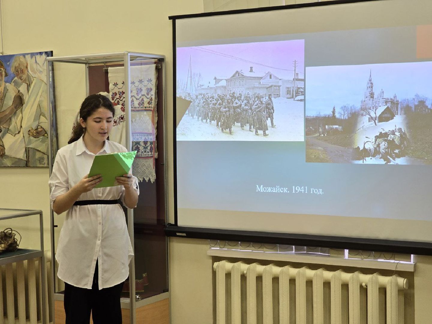 можайск, можайский муниципальный округ, подмосковье, школьники, 80-летие Великой Победы, история, круглый стол, Великая Отечественная война,