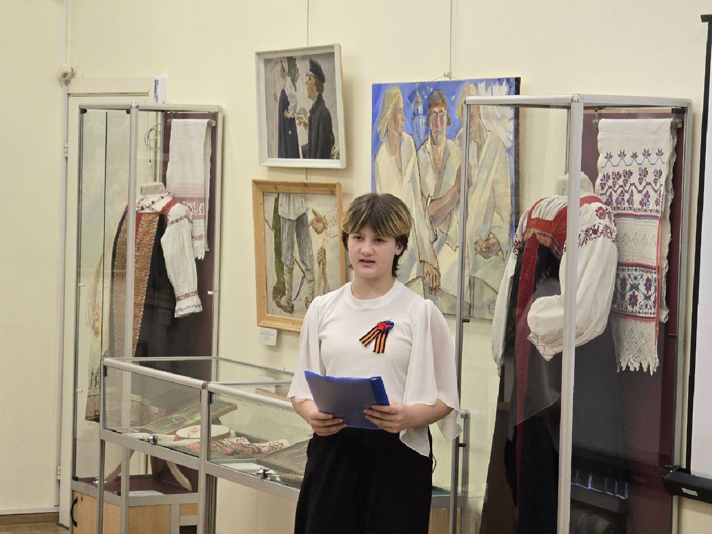 можайск, можайский муниципальный округ, подмосковье, школьники, 80-летие Великой Победы, история, круглый стол, Великая Отечественная война,