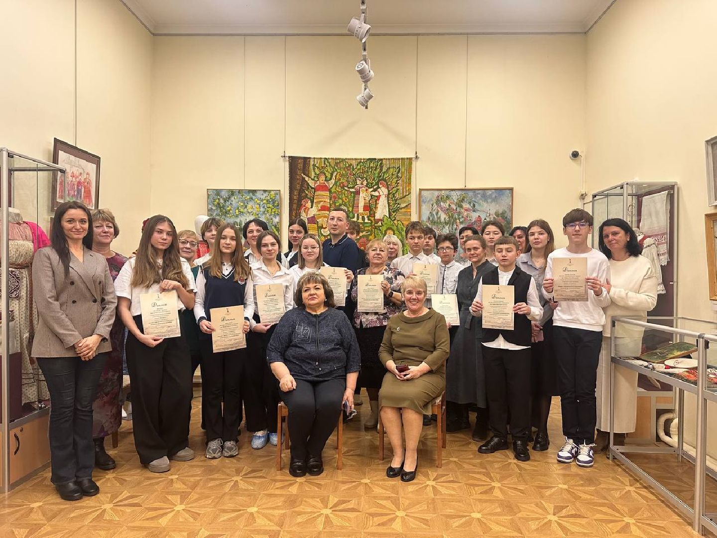 можайск, можайский муниципальный округ, подмосковье, школьники, 80-летие Великой Победы, история, круглый стол, Великая Отечественная война,