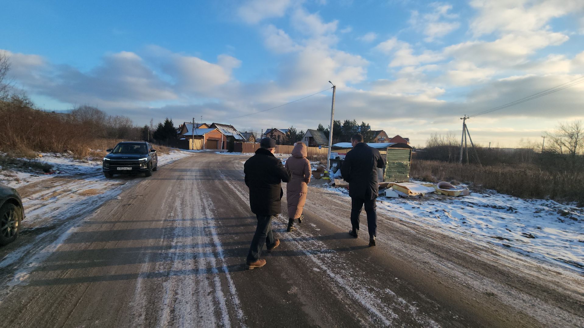 Люберцы, глава городского округа люберцы владимир волков, выездная администиация, контейнерная площадка,