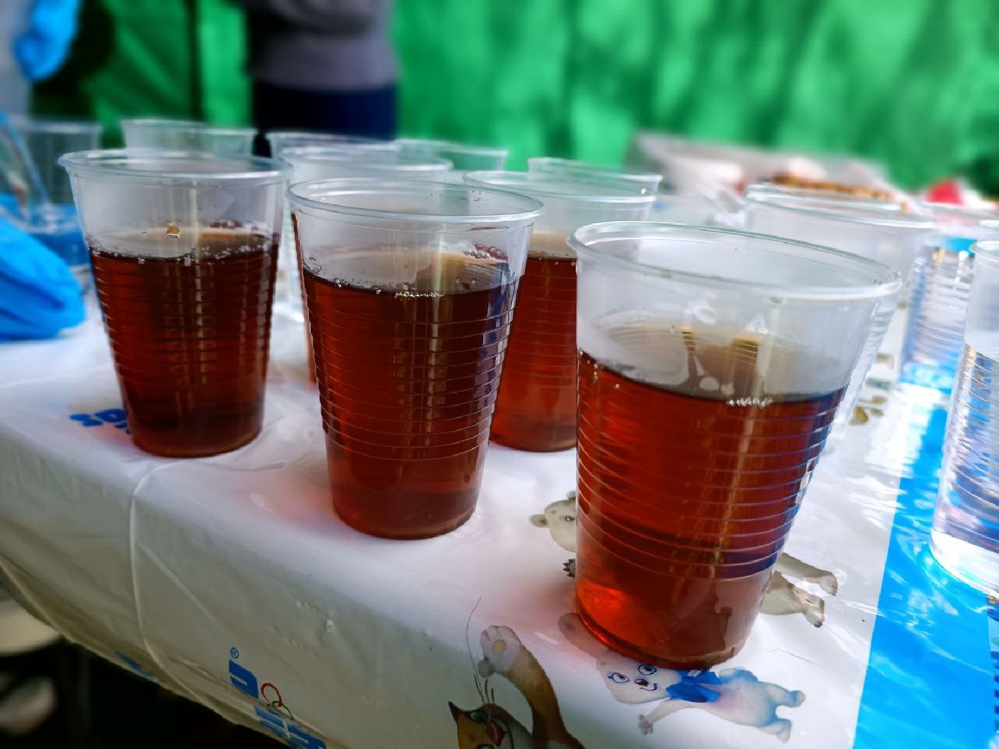 Можайск, Можайский городской округ, Подмосковье, субботник, солдатская каша, чай, уборка территории, жители