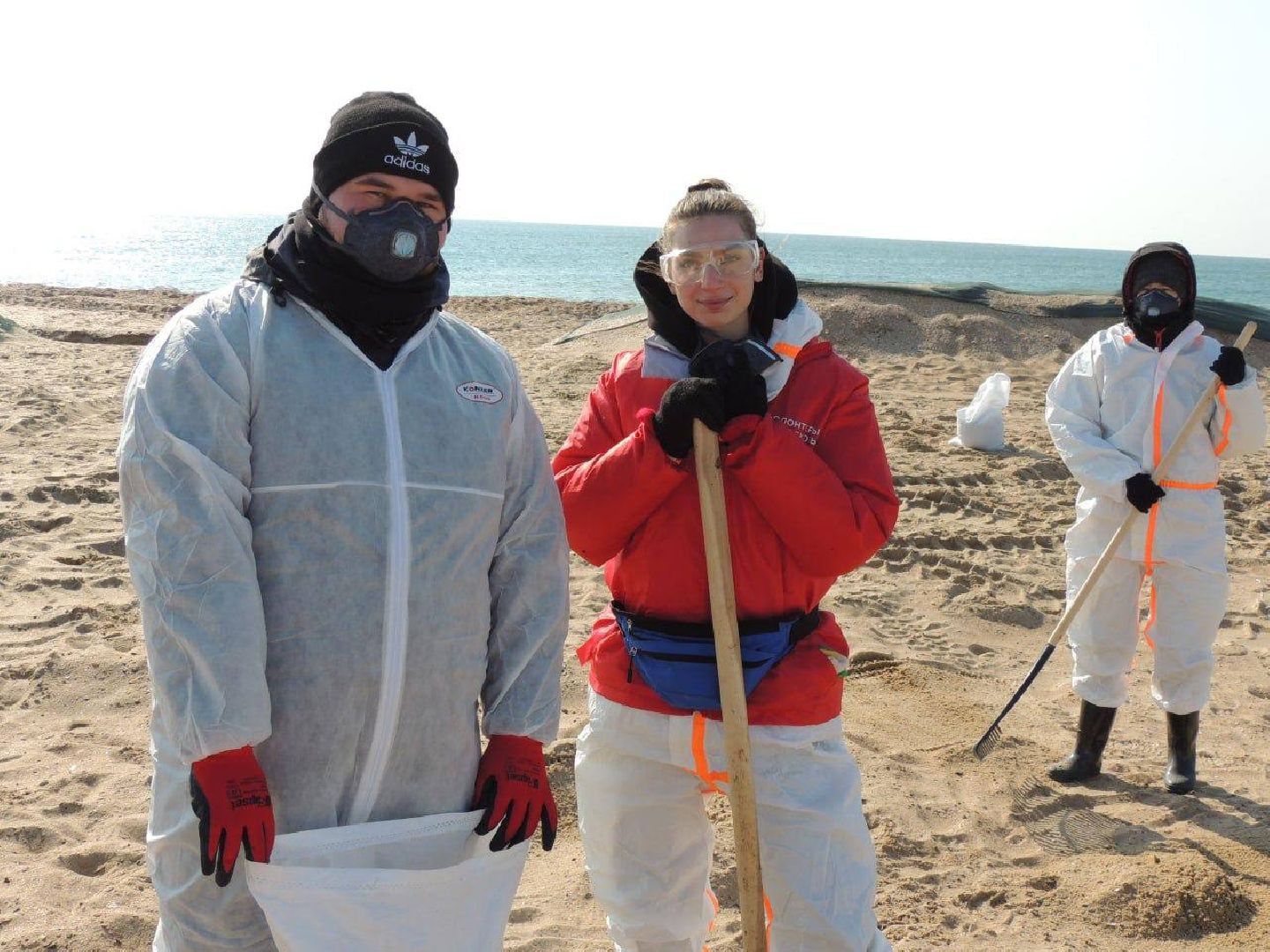 можайск, можайский муниципальный округ, подмосковье, волонтеры подмосковья, черноморское побережье, разлив мазута, анапа,