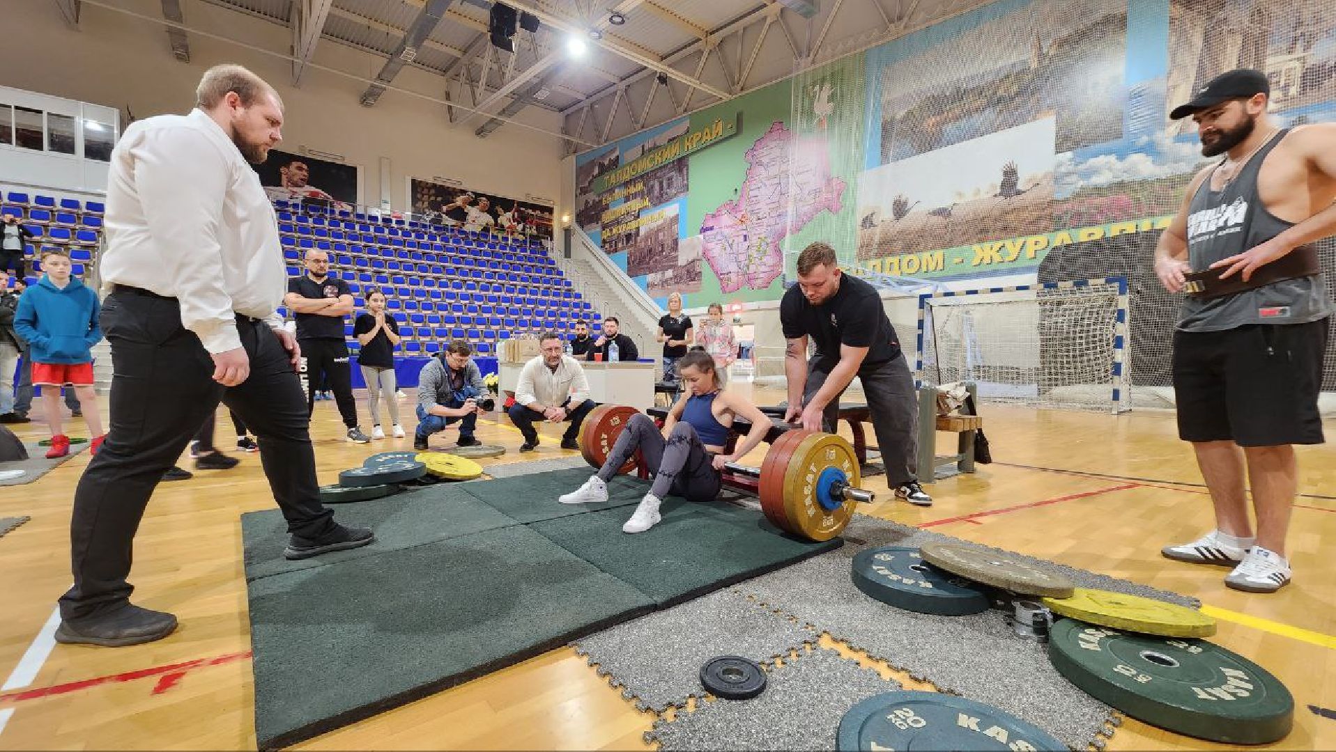 Талдом, СК Атлант, Русский жим,