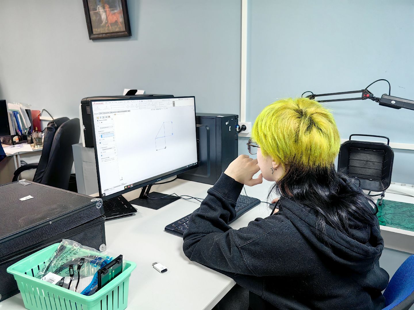 Инженерия космических систем, модель, спутник, программирование, 3д, школа,