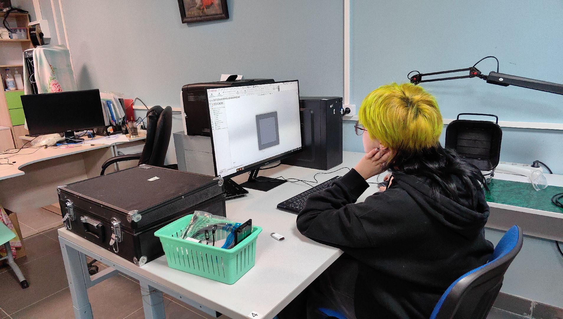 Инженерия космических систем, модель, спутник, программирование, 3д, школа,