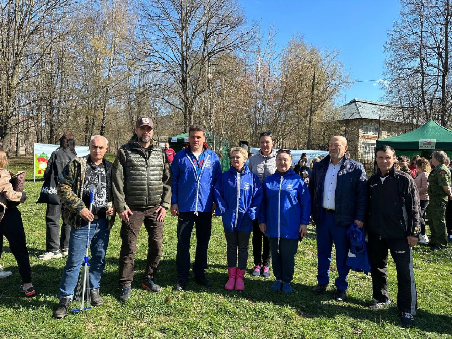 Можайск, Можайский городской округ, Подмосковье, субботник, Единая Россия, партия, жители, уборка территории