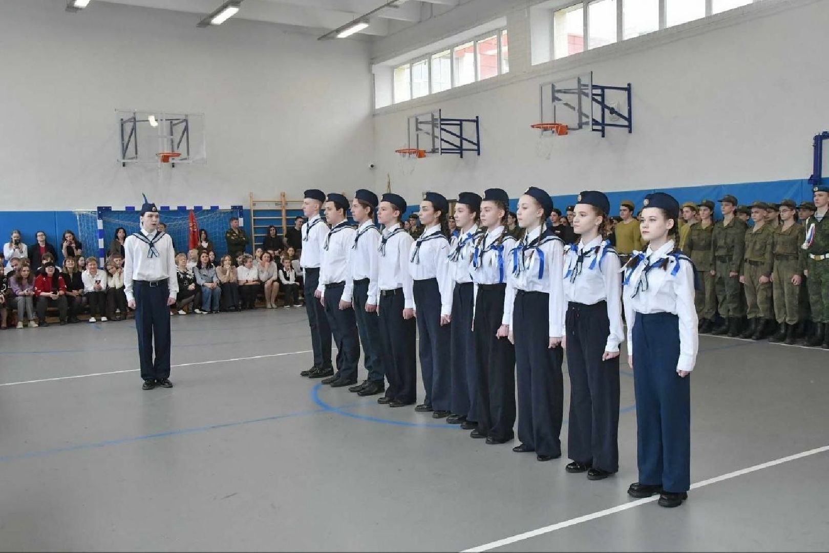 школа Попова Власиха, вертикалки, зарница в школе Попова, Смотр строя и песни Власиха, Поповка Власиха,