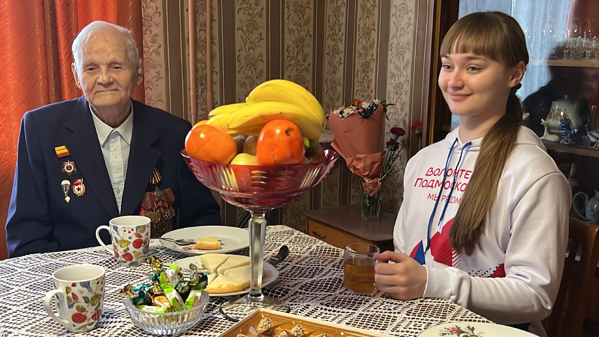 наро-фоминский городской округ, селятино, портрет ветерана, фронтовик, они сражались за родину, подвиг народа, волонтры подмосковья,