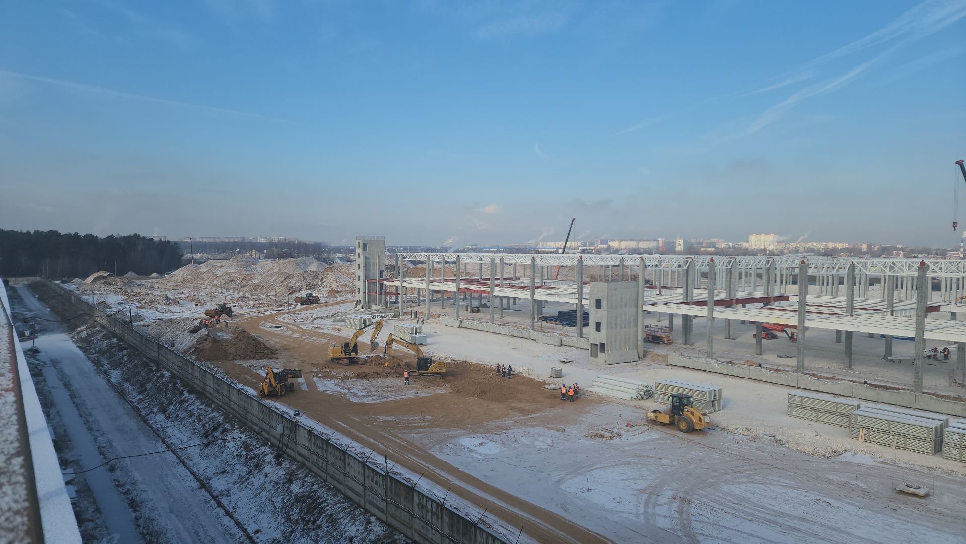 рабочие места, распределительный центр, строительство, балашиха,