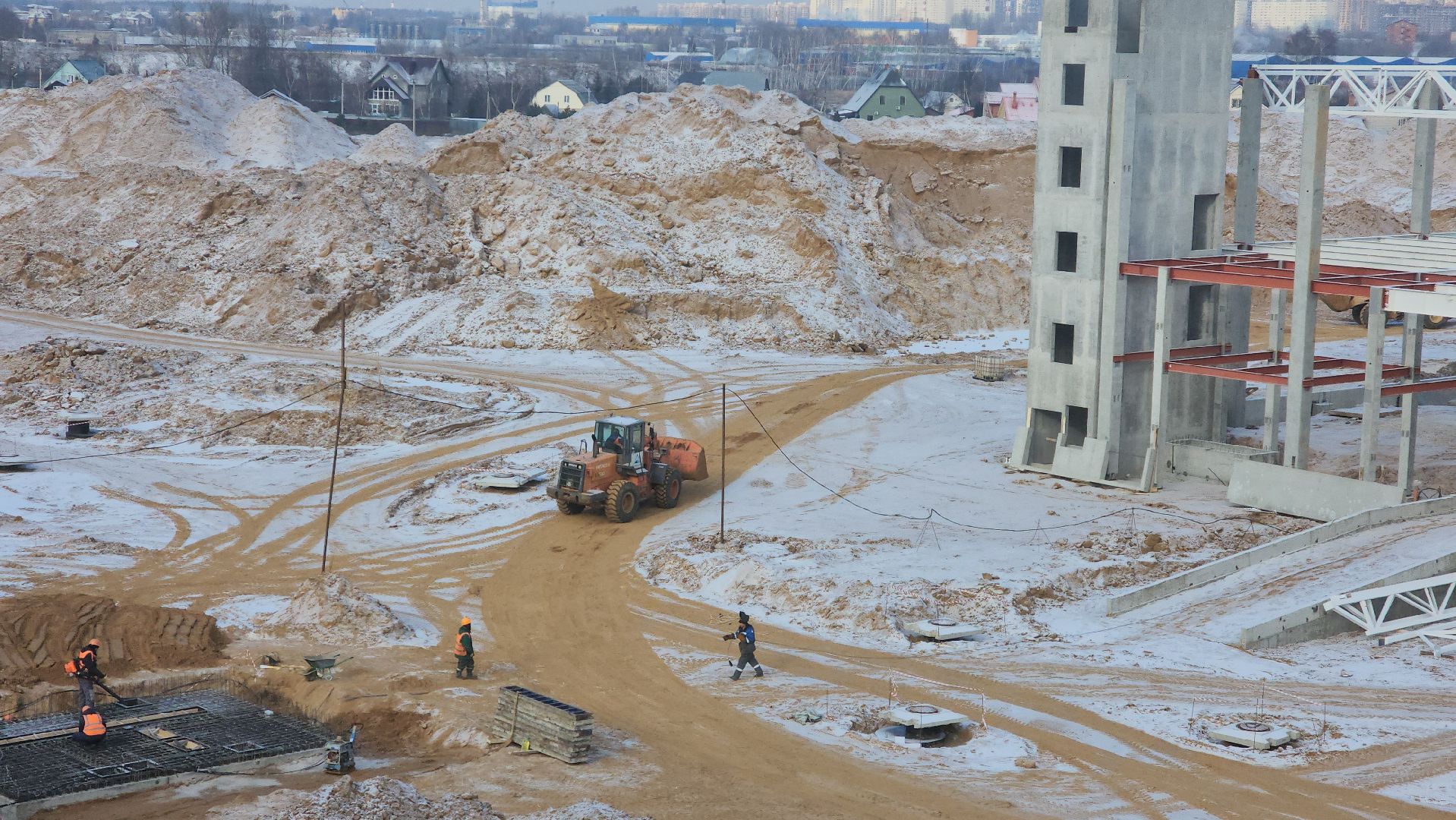 рабочие места, распределительный центр, строительство, балашиха,