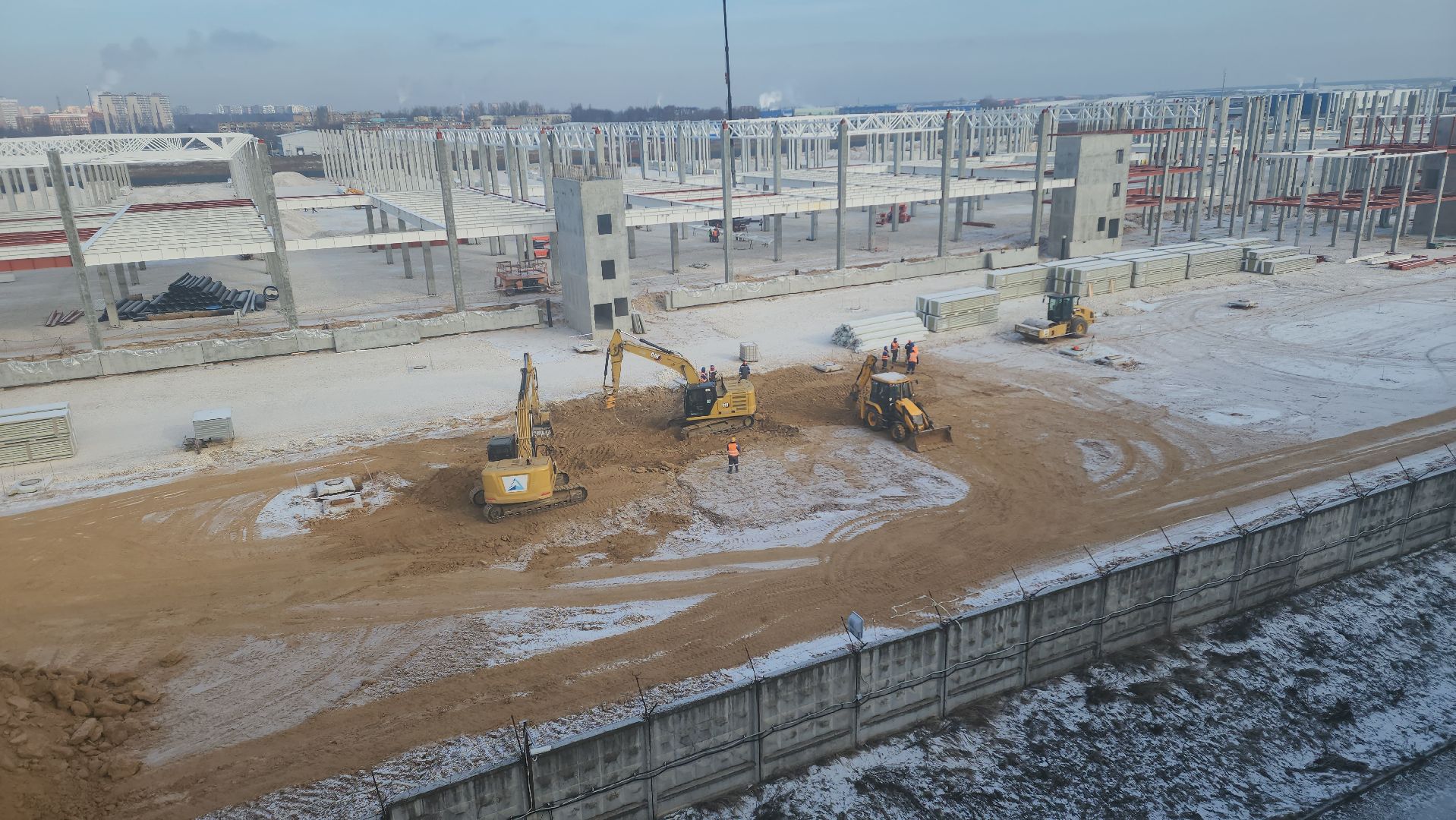 рабочие места, распределительный центр, строительство, балашиха,