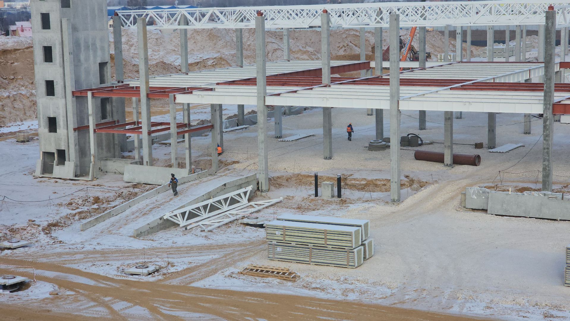 рабочие места, распределительный центр, строительство, балашиха,