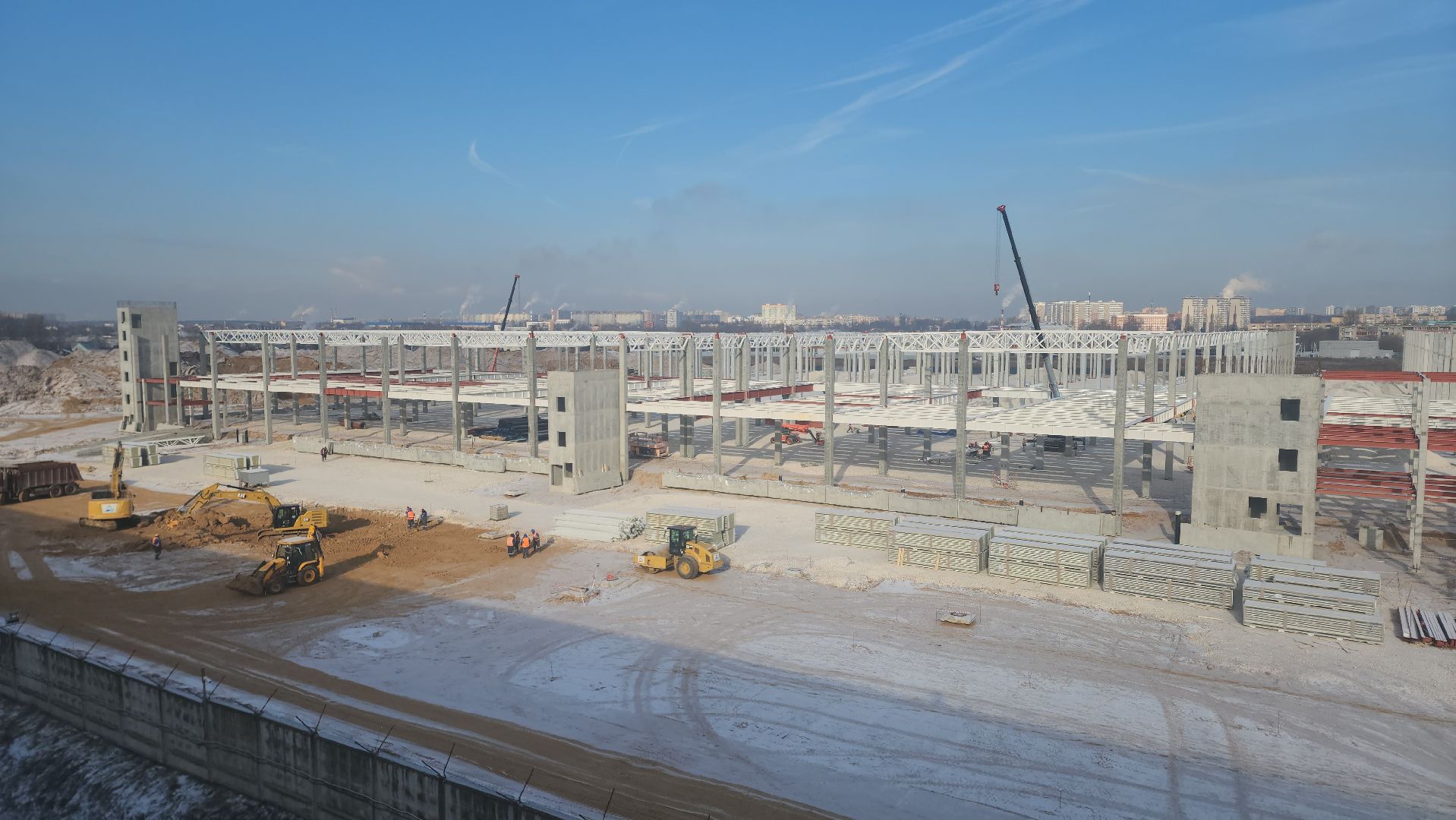 рабочие места, распределительный центр, строительство, балашиха,