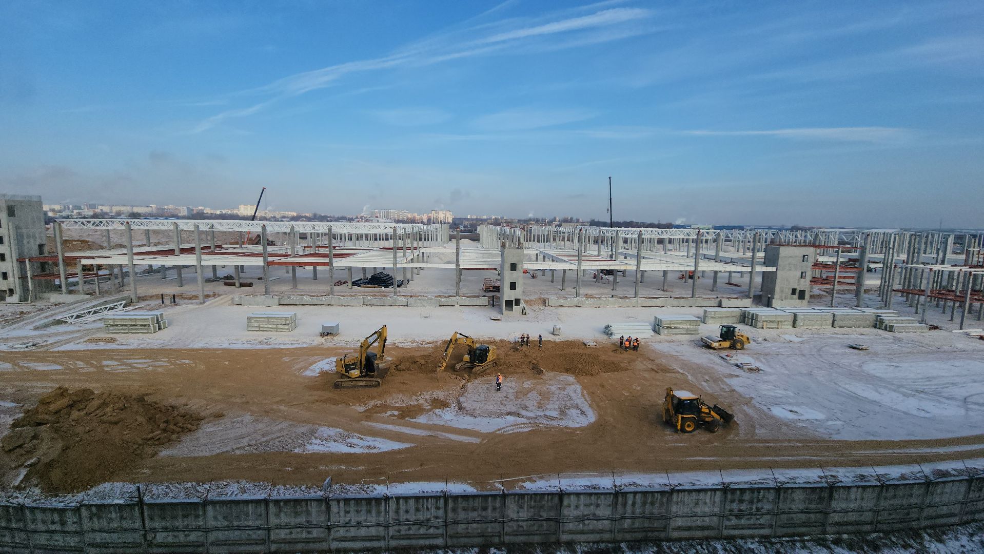 рабочие места, распределительный центр, строительство, балашиха,